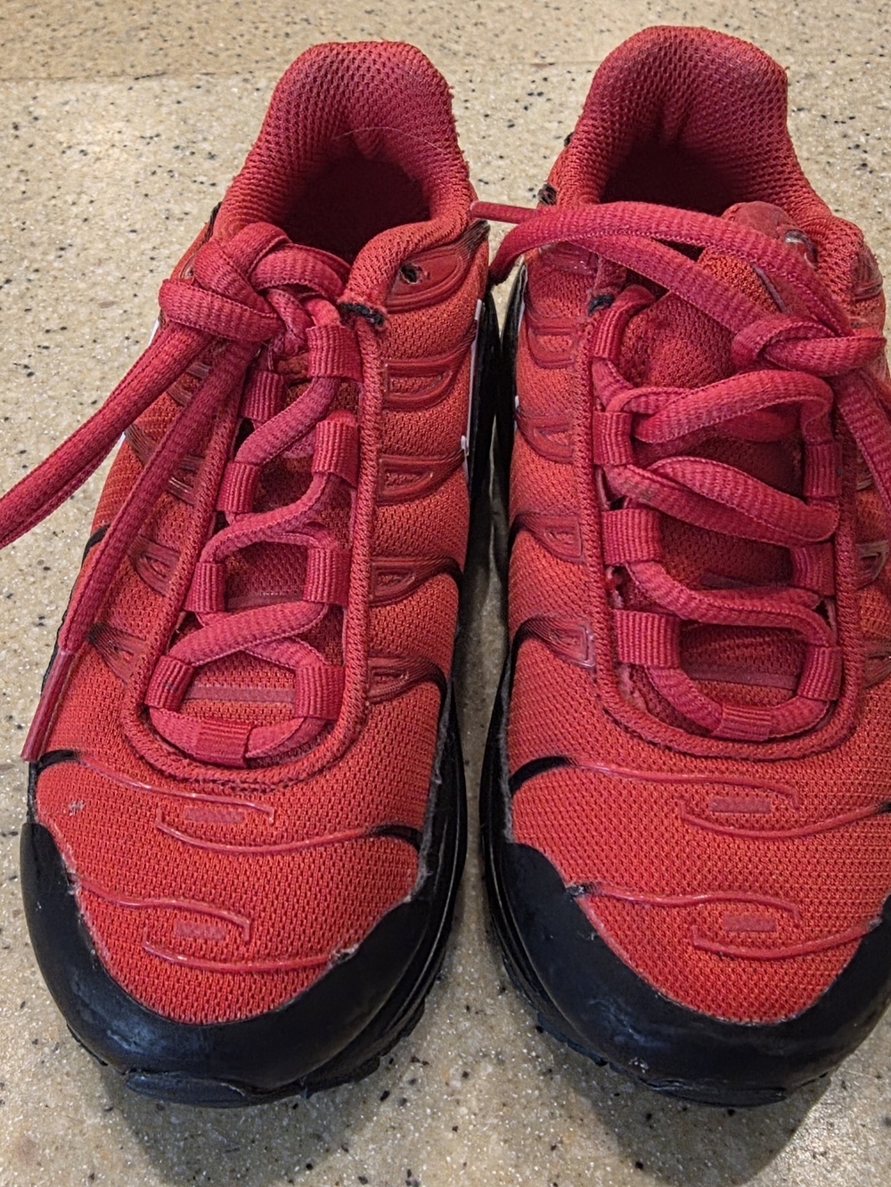 Nike Kids Red Athletic Sneakers